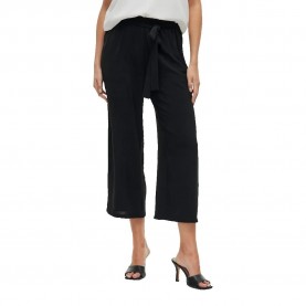 панталони,дамски,панталони,vila,josa,belted,culotte,pants,black,(black,beauty)