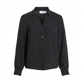 риза,с,дълъг,ръкав,дамски,блузи,дамски,ризи,vila,josa,long,sleeve,shirt,black,beauty,(black)