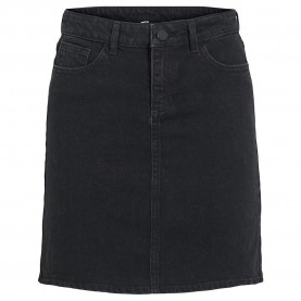 пола,дамски,поли,и,рокли,vila,kaja,jaf,denim,skirt,black,denim,wash,338,(black)