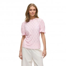 дамски,блузи,дамски,ризи,vila,kawa,short,sleeve,blouse,winsome,orchid,(pink)