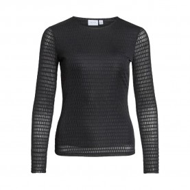 тениска,дамски,тениски,vila,larine,long,sleeve,t,shirt,black,beauty,(black)