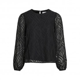 дамски,блузи,дамски,ризи,vila,mika,long,sleeve,blouse,black,beauty,(black)