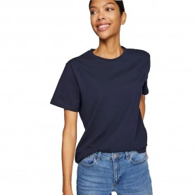 тениска,дамски,тениски,vila,nora,short,sleeve,t,shirt,navy,blazer,(blue)