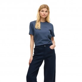 тениска,дамски,тениски,vila,nora,short,sleeve,t,shirt,vintage,indigo,(blue)