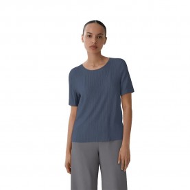 дамски,блузи,дамски,ризи,vila,plisa,short,sleeve,blouse,vintage,indigo,(blue)