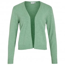жилетка,дамски,пуловери,дамски,плетени,дрехи,vila,ril,short,cardigan,winter,green,melange,(green)