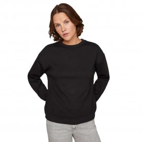 блуза,дамски,блузи,vila,sandy,sweatshirt,black,(black)