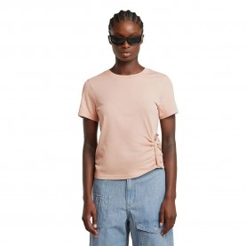 тениска,дамски,тениски,g,star,adjustble,slim,short,sleeve,t,shirt,liquid,pink,(pink)