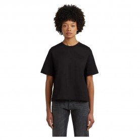 Тениска G-Star Boxy short sleeve T-shirt - Black (Dark Black) тениска,дамски,тениски,g,star,boxy,short,sleeve,t,shirt,black,(dark,black)