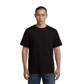 тениска,мъжки,тениски,g,star,essential,short,sleeve,t,shirt,dark,black,(black)