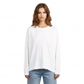 тениска,дамски,тениски,g,star,oversized,long,sleeve,t,shirt,ecru,(white)