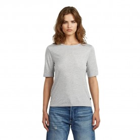 тениска,дамски,тениски,g,star,regular,short,sleeve,t,shirt,grey,(light,grey,heather)