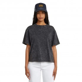 тениска,дамски,тениски,g,star,washed,script,short,sleeve,t,shirt,grey,(petrol,double,dye)