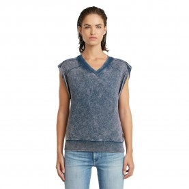 блуза,дамски,блузи,g,star,washed,sweatshirt,mid,blue,double,dye,(blue)