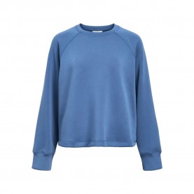 блуза,дамски,блузи,object,andrea,sweatshirt,dark,denim,(blue)