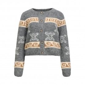 жилетка,дамски,пуловери,дамски,плетени,дрехи,object,galia,re,cardigan,medium,grey,melange,tannin,mel,w.,white,sand