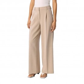 панталони,дамски,панталони,object,ivy,wide,leg,fit,pants,tannin,melange,(beige)