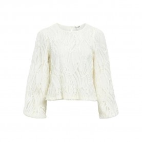 дамски,блузи,дамски,ризи,object,lucie,long,sleeve,blouse,white,sand