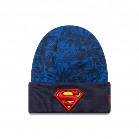 Юношеска шапка New era DC Superman junior beanie - Blue (Med Blue) юношеска,шапка,всички,шапки,new,era,dc,superman,junior,beanie,blue,(med,blue)