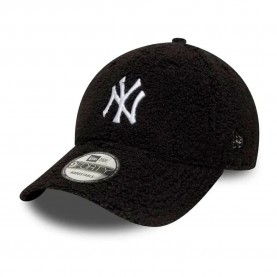 Шапка New era MLB Winter Borg 9Forty New York Yankees cap - Black (Black) шапка,всички,шапки,new,era,mlb,winter,borg,9forty,new,york,yankees,cap,black,(black)