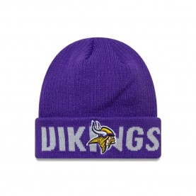 Шапка New era NFL Wordmark Minnesota Vikings beanie - Purple (Purple) шапка,всички,шапки,new,era,nfl,wordmark,minnesota,vikings,beanie,purple,(purple)