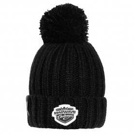шапка,всички,шапки,madwave,pom,pom,00,beanie,black,(black)