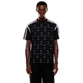 Тениска EA7 EMPORIO ARMANI 7M000764_AF10375 short sleeve T-shirt - Black (Black Fancy) тениска,мъжки,тениски,ea7,emporio,armani,7m000764,af10375,short,sleeve,t,shirt,black,(black,fancy)