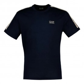 Тениска EA7 EMPORIO ARMANI 7M000956_AF10375 short sleeve T-shirt - Blue (Armani Blue / Vanilla) тениска,мъжки,тениски,ea7,emporio,armani,7m000956,af10375,short,sleeve,t,shirt,blue,(armani,blue,vanilla)