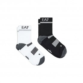 Чорапи EA7 EMPORIO ARMANI 7X000325_AF18564 socks - White / Black (Black / White) чорапи,мъжки,чорапи,дамски,чорапи,ea7,emporio,armani,7x000325,af18564,socks,white,black,(black,white)
