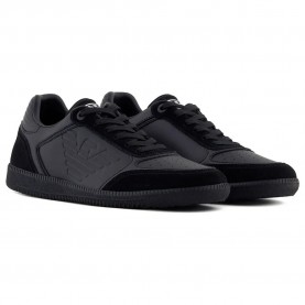 маратонки,мъжки,маратонки,ea7,emporio,armani,7x000405,af19826,trainers,triple,black,white,(black)
