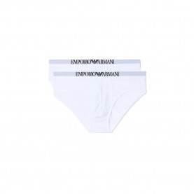 Emporio armani EM000251_AF14134 slips 2 units - White / White мъжко,бельо,emporio,armani,em000251,af14134,slips,2,units,white,white