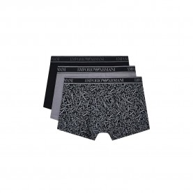 Боксерки Emporio armani EM000370_AF10779 boxers 3 units - Black / Black-Shade / Shade боксерки,мъжко,бельо,emporio,armani,em000370,af10779,boxers,3,units,black,black,shade,shade