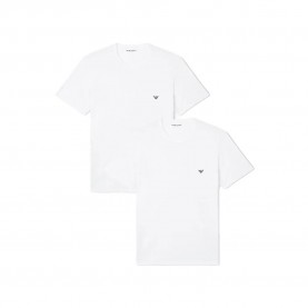 Emporio armani EM000391_AF14132 short sleeve base layer 2 units - White (White / White) мъжко,бельо,emporio,armani,em000391,af14132,short,sleeve,base,layer,2,units,white,(white,white)