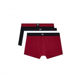 Боксерки Emporio armani EM002205_AF14987 boxers 3 units - Rhubarb / Black / White боксерки,мъжко,бельо,emporio,armani,em002205,af14987,boxers,3,units,rhubarb,black,white