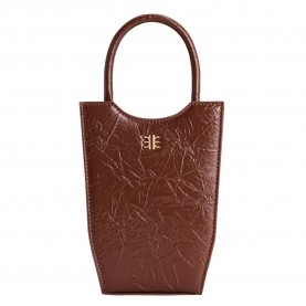 чанта,всички,чанти,jw,pei,fei,pleating,phone,handbag,umber,(brown)