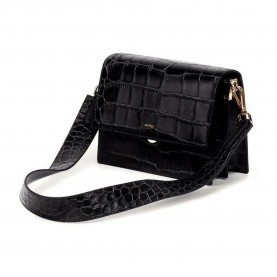 чанти,за,през,рамо,jw,pei,mini,flap,crossbody,black,croc,(black)