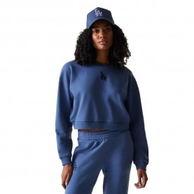 блуза,дамски,блузи,new,era,mlb,midi,le,crop,los,angeles,dodgers,sweatshirt,dark,blue,(blue)