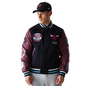 яке,мъжки,якета,new,era,nba,patch,varsity,chicago,bulls,jacket,black