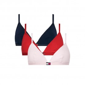 дамско,бельо,дамски,бикини,и,танкини,tommy,jeans,triangle,bra,3,units,multicolor