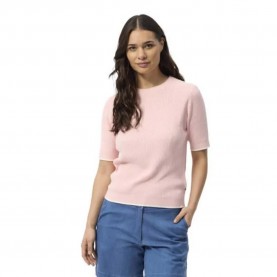 блуза,дамски,пуловери,дамски,плетени,дрехи,redgreen,karla,short,sleeve,sweater,rose,pastel,(pink)