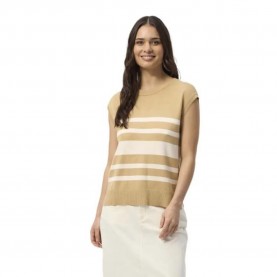 блуза,дамски,пуловери,дамски,плетени,дрехи,redgreen,kia,sleeveless,sweater,sand,(beige)