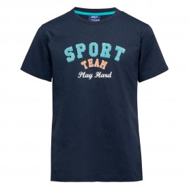 юношеска,тениска,мъжки,тениски,дамски,тениски,bejo,champ,junior,short,sleeve,t,shirt,blue,(dark,saphire)