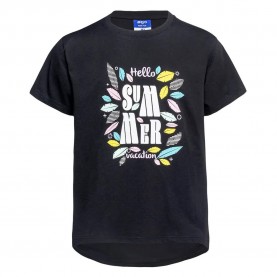 юношеска,тениска,мъжки,тениски,дамски,тениски,bejo,holiday,junior,short,sleeve,t,shirt,black,(black)