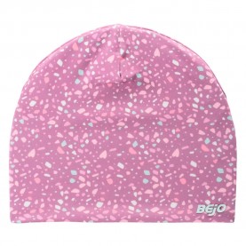 юношеска,шапка,всички,шапки,bejo,noian,junior,beanie,terrazzo,print,(pink)