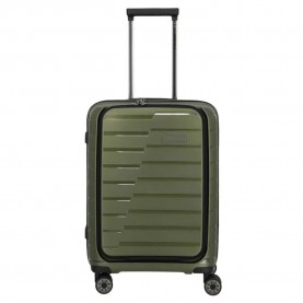 куфари,travelite,air,base,4w,s,front,po,trolley,bag,olive,(green)