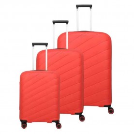куфари,travelite,burano,4w,l,m,s,trolley,bag,raspberry,(red)