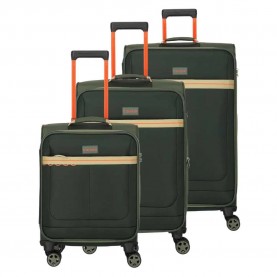 куфари,travelite,color,craze,4w,l,m,s,trolley,bag,olive,(green)