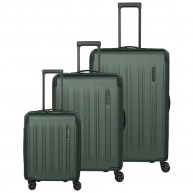 куфари,travelite,dynamiic,4w,l,m,s,all,expandable,trolley,bag,green