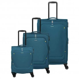 куфари,travelite,umbria,4w,l,m,s,trolley,bag,petrol,petrol,(blue)