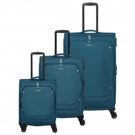 куфари,travelite,umbria,4w,l,m,s,trolley,bag,petrol,(blue)